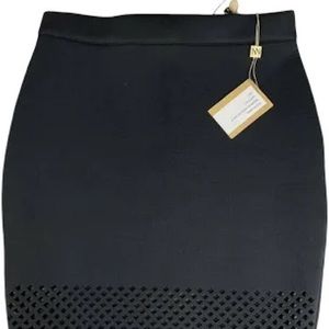 NWT mInI SkIrt Torn by Ronny Cobo      Color Black